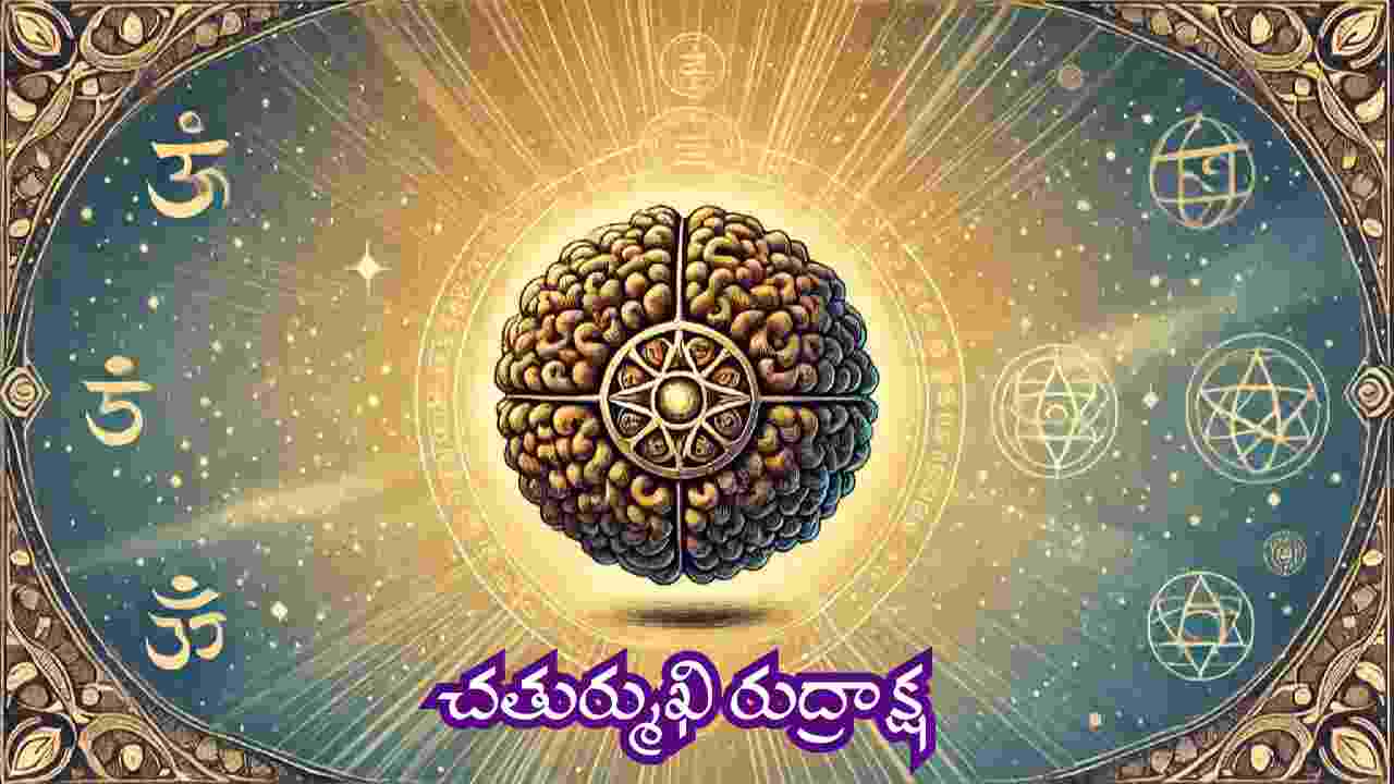 4 mukhi rudraksha benefits in telugu