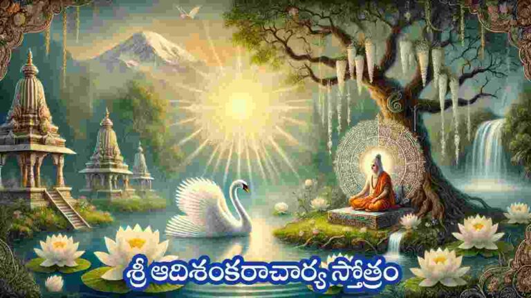 Adi Shankaracharya stotram in telugu