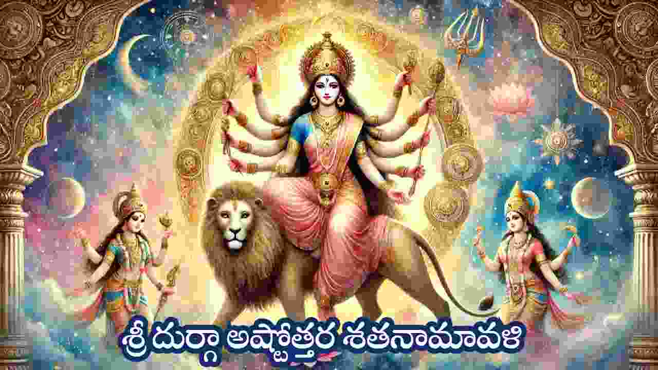 Durga Ashtothram Lyrics in Telugu