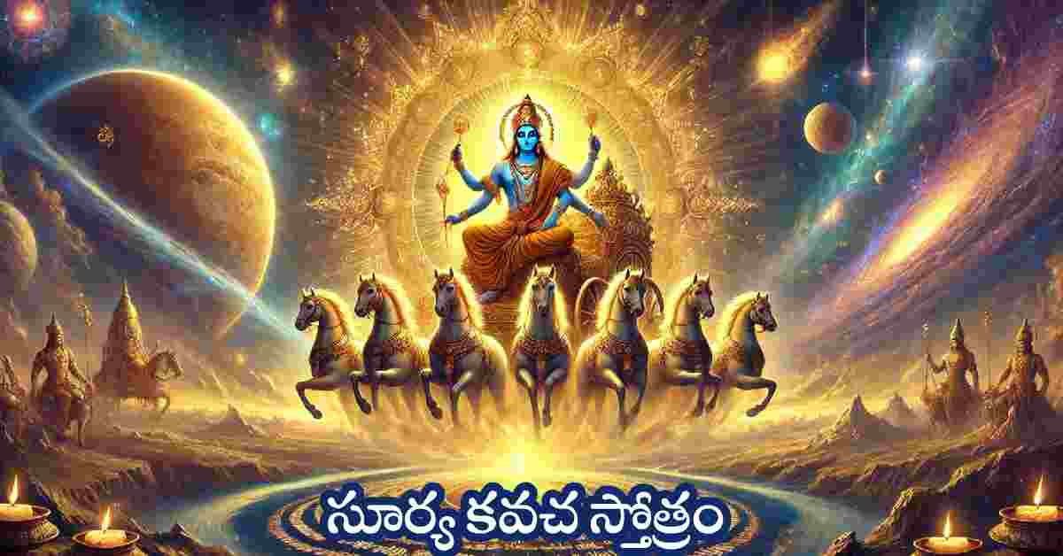 Surya Kavacham in telugu with lyrics