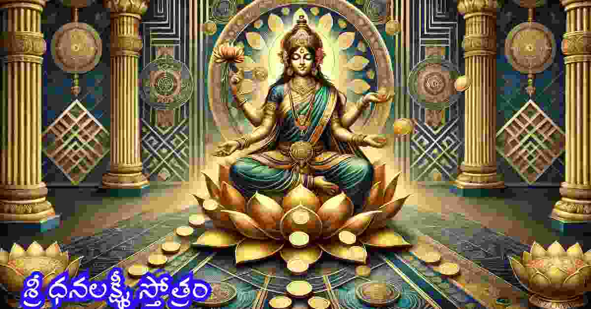 Dhana Lakshmi Stotram in Telugu