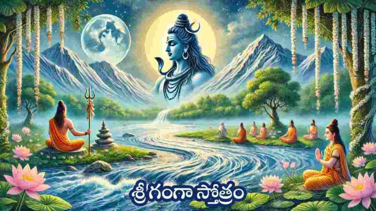 Ganga stotram lyrics in telugu