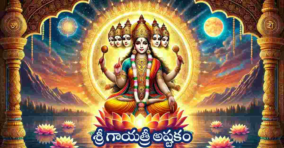 Gayatri Ashtakam Lyrics in telugu