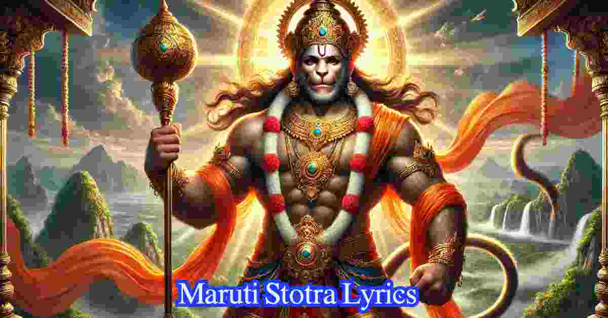 Maruti Stotra Lyrics in English