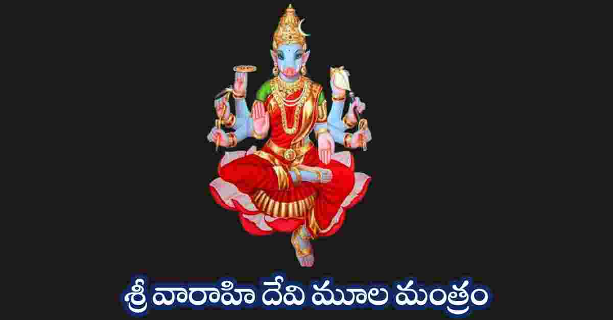 Varahi Moola Mantra in Telugu