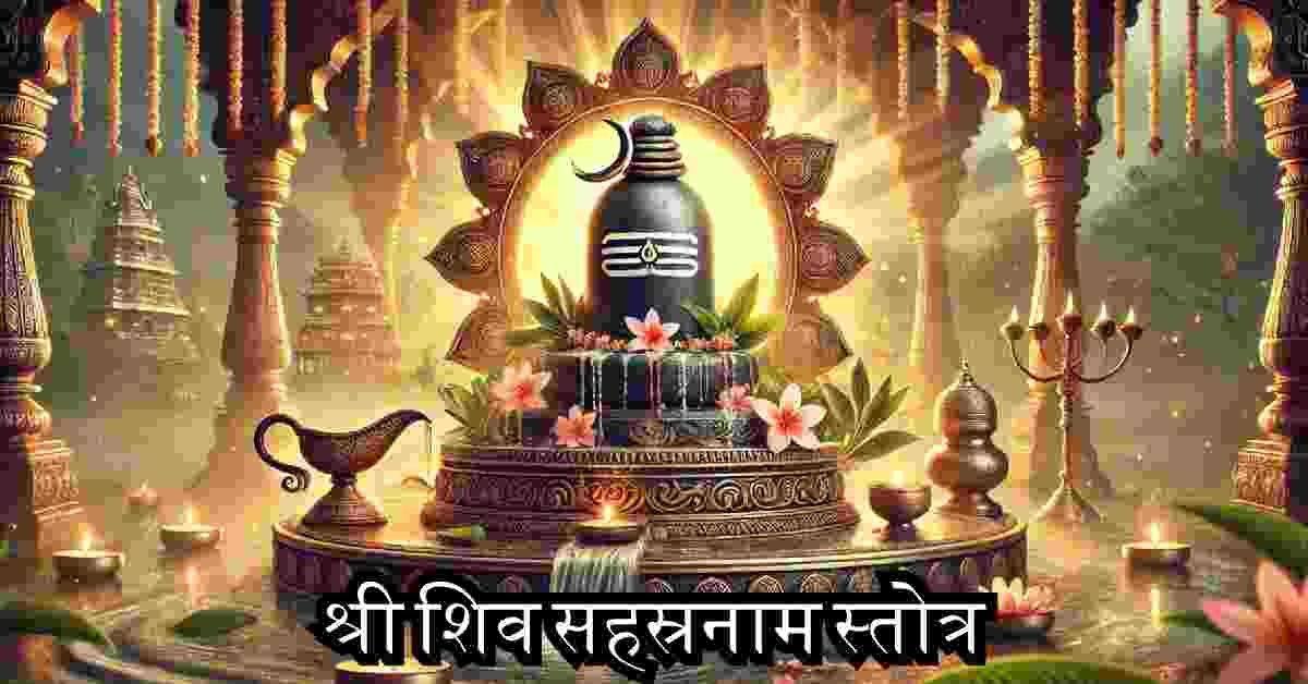 Shiva Sahasranama Stotram in Hindi