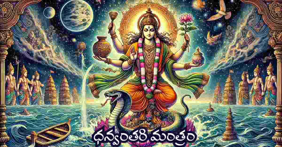 Dhanvantari Maha Mantra in Telugu