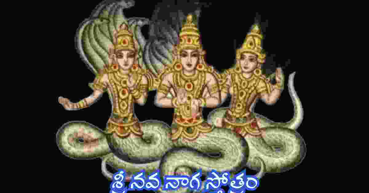 Nava Naga Stotram in Telugu