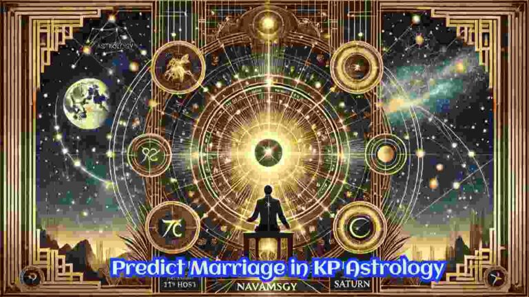 Predict Marriage in KP Astrology