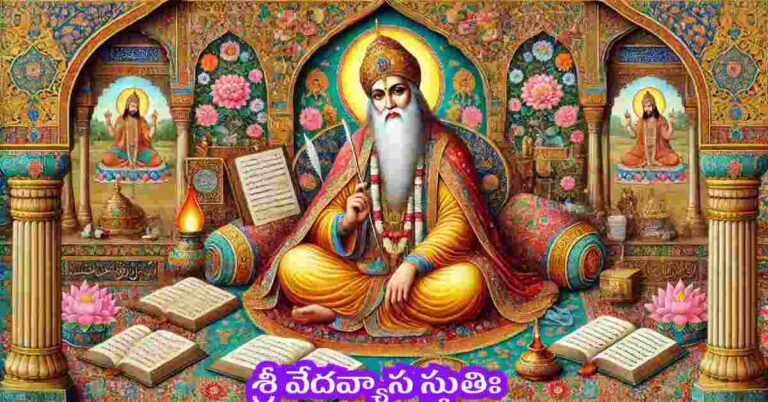 Veda Vyasa Stuti in Telugu