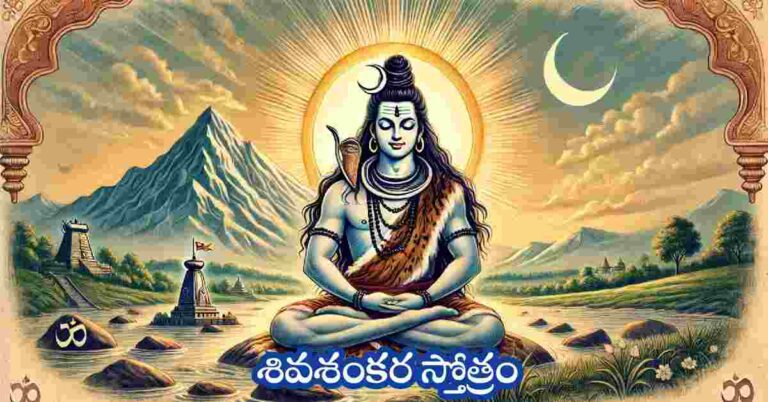 Siva Sankara Stotram in Telugu
