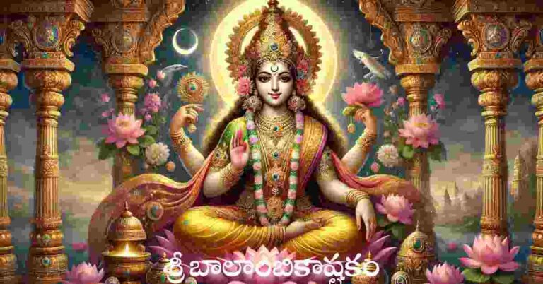 Balambika Ashtakam in Telugu