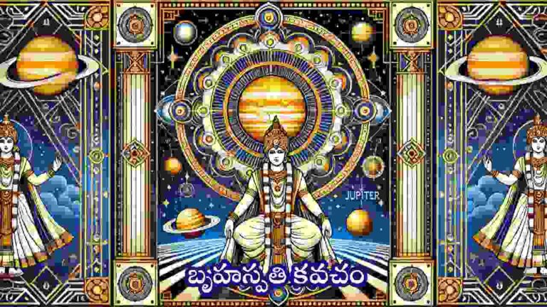 Brihaspati Kavacham in Telugu