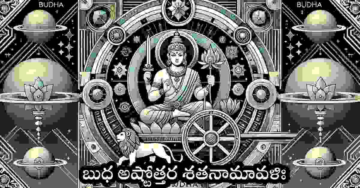 Budha Ashtottara Shatanamavali in Telugu