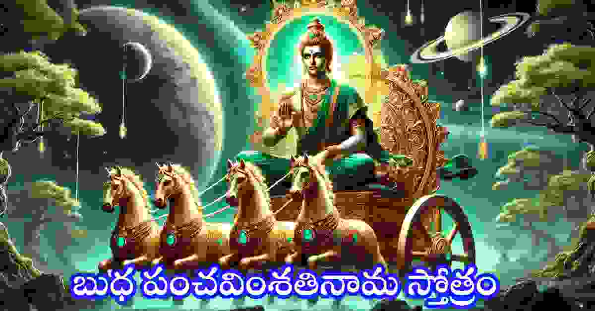 Budha Panchavimsati Nama stotram in Telugu