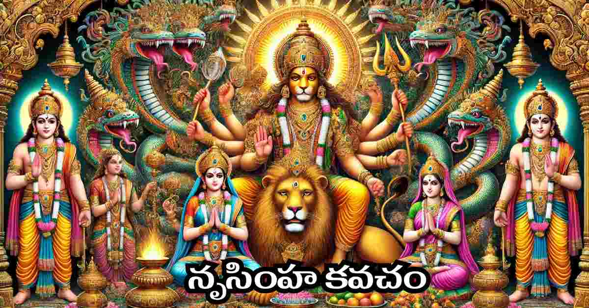 Nrusimha Kavacham in Telugu