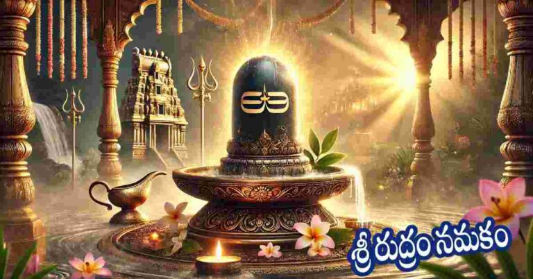 Rudram Namakam in Telugu Lyrics