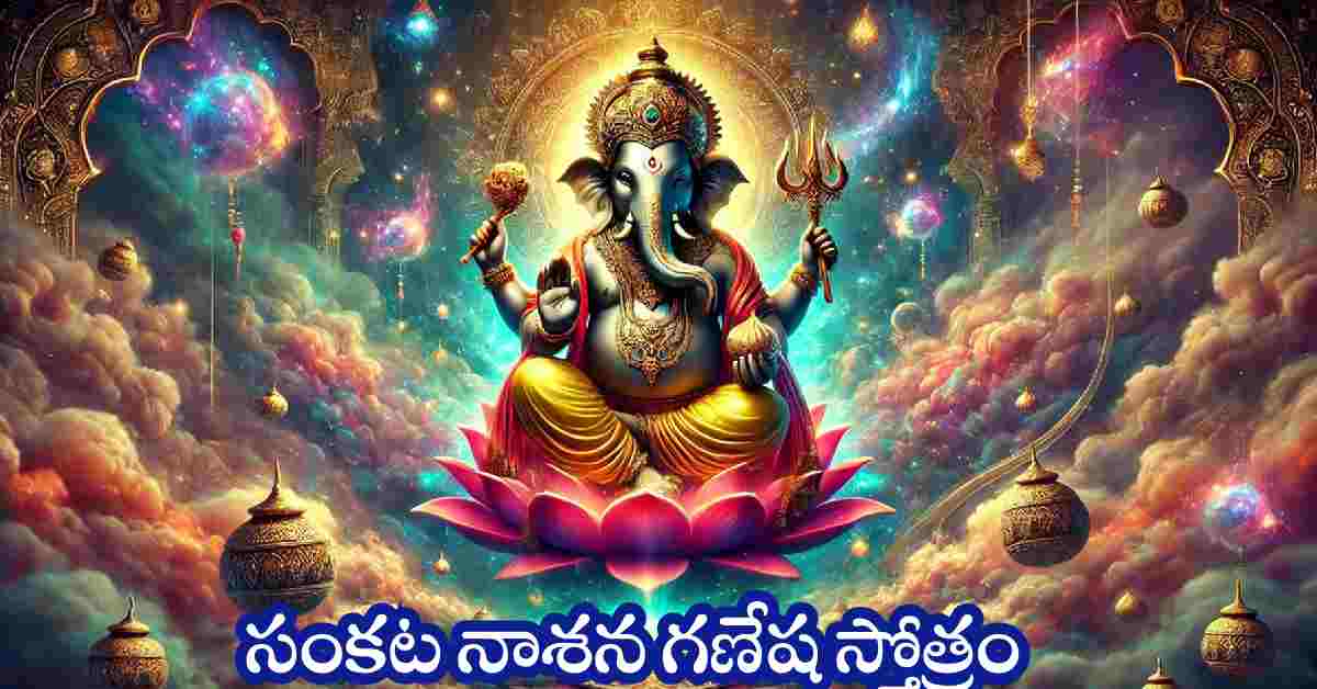 Sankata Nashana Ganesha Stotram in Telugu