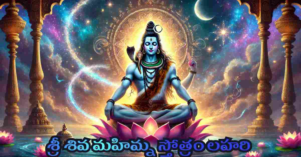 Shiva Mahimna Stotram Telugu Lyrics