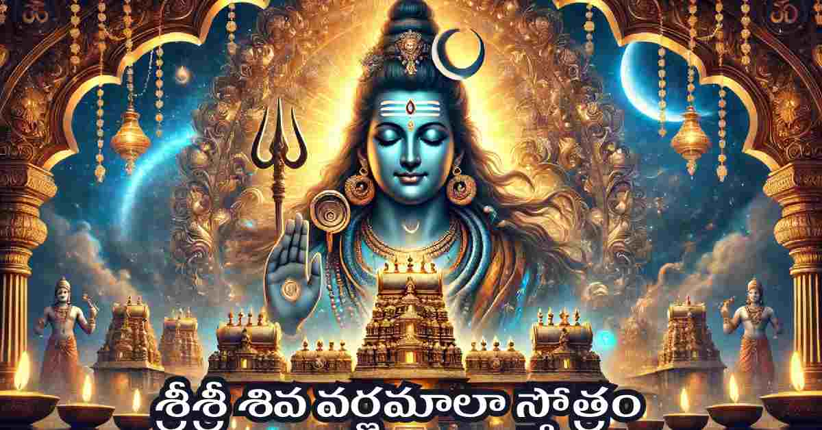 Shiva Varnamala Stotram in Telugu