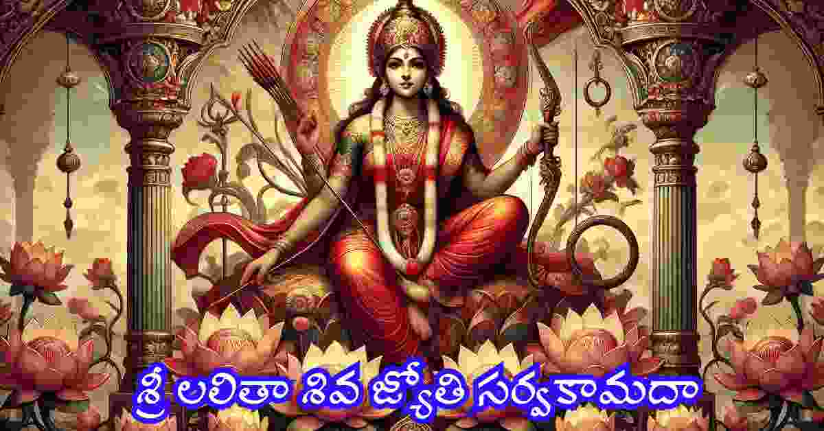 Sri Lalitha Siva Jyothi Lyrics in Telugu