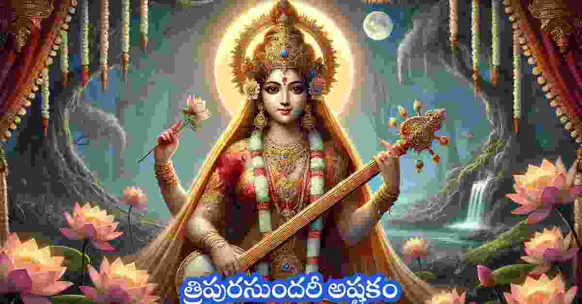 Tripura Sundari Ashtakam in Telugu