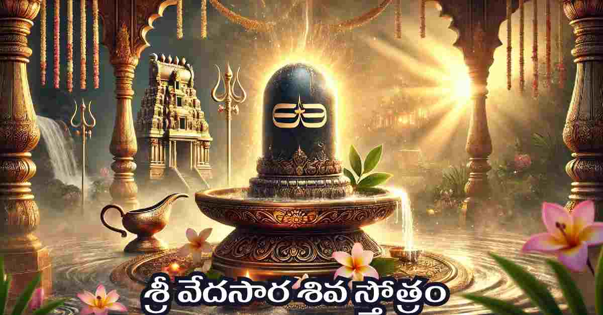 Vedasara Shiva Stotram in Telugu