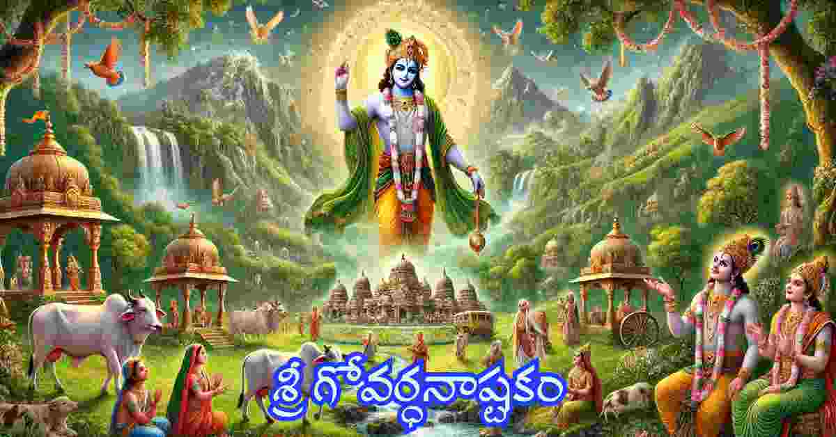 Govardhanashtakam in Telugu