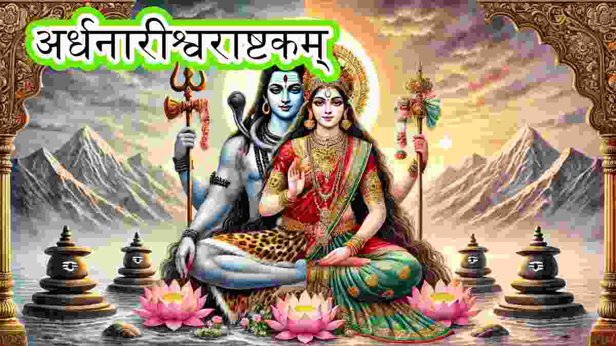 Ardhanareeswara Ashtakam in Hindi