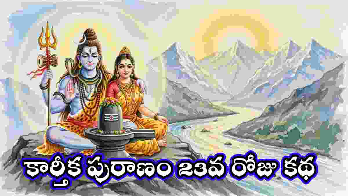Karthika Puranam day 23 in Telugu