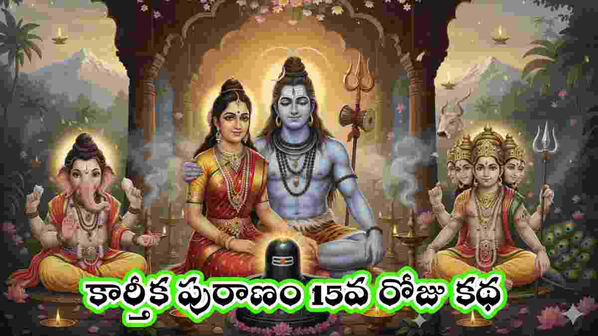 Karthika puranam day 15 in Telugu